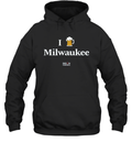 Biden Harris I Beer Milwaukee Hoodie
