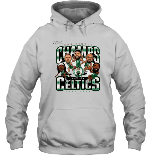 Boston Celtics White 2024 Nba Finals Champions Hoodie