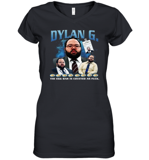 Dylan G The Egg Bar Is Coveted As Fuck Severance Tv Women039S V Neck T Shirt