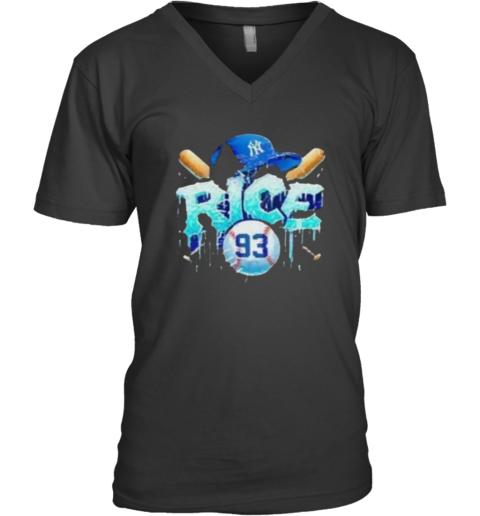 Ben Rice 93 New York Yankees V Neck T Shirt