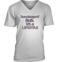 Bandwagon Or Lifestyle Ny Knicks 2025 Playoffs Nba V Neck T Shirt