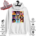 Black Girls Cartoon Grl Pwr Hoodie