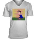 Dead Jon Blues Godspeed You Black Emperor V Neck T Shirt
