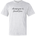 Champagne And French Fries Dyed Heavyweight T Shirt