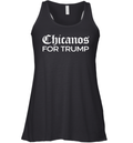 Chicanos For Trump Racerback Tank