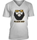 Dope Black Dad Shirt Proud Black Father V Neck T Shirt
