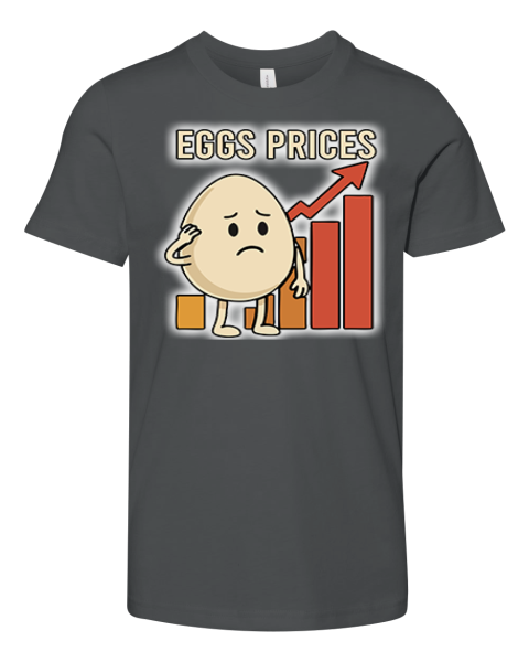 Eggs Rising Prices Premium Youth T Shirt
