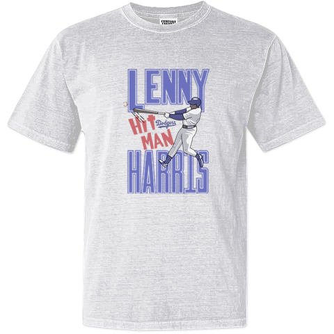 Darryl Strawberry Lenny Hit Man Harris Dyed Heavyweight T Shirt