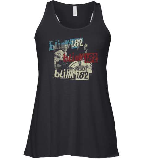 Blink 182 Photo Racerback Tank