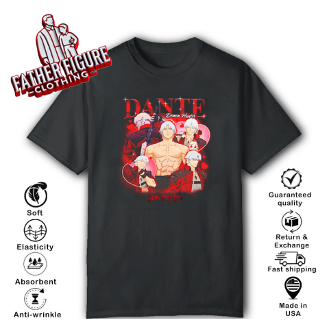 Dante Demon Hunter Devil May Cry T Shirt
