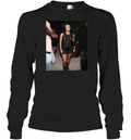 Charli D039Amelio Black Mesh Long Sleeve T Shirt