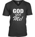 Doordash Driver God Got Me V Neck T Shirt
