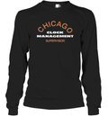 Chicago Clock Management Supervisor Long Sleeve T Shirt