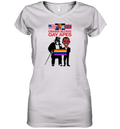 Donald Trump Obama Blows Gay Apes Women039S V Neck T Shirt