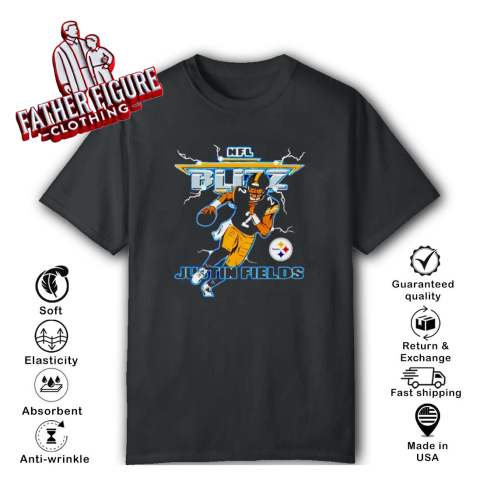 Blizz Justin Fields Pittsburgh Steelers T Shirt