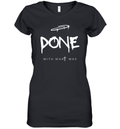 Done With What Was Doubting Faith Women039S V Neck T Shirt