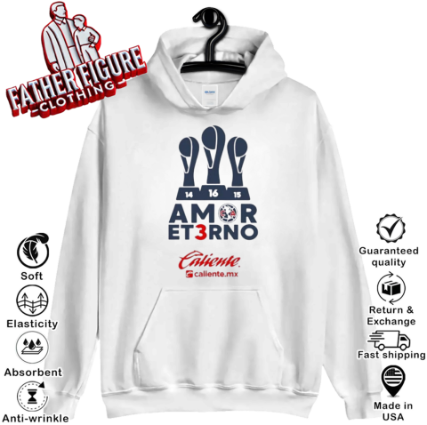 Amor Eterno Caliente Club Amrica Hoodie