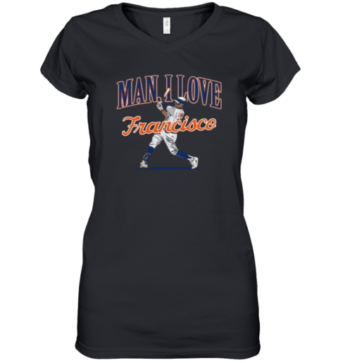 Barstool Ny Man I Love Women039S V Neck T Shirt