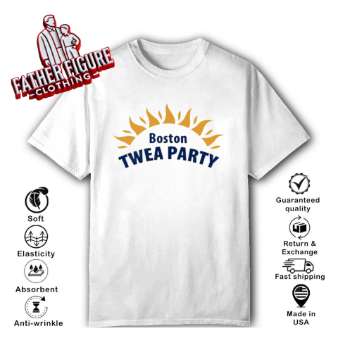 Boston Twea Party Big Logo Twisted Tea T Shirt