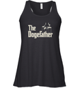 Elon Musk Wears The Dogefather Shirt For Sale Racerback Tank
