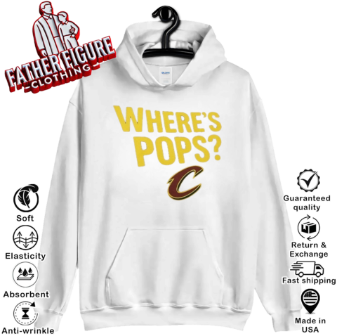 Cleveland Cavaliers Wheres Pops Hoodie
