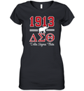 1913 Delta Sigma Theta Women039S V Neck T Shirt