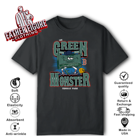 Boston Red Sox The Green Monster Fenway Park T Shirt