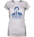 Born To Lumon Work Is A Fuck Macrodata Refinement 2024 Women039S V Neck T Shirt