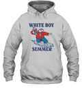 Bear White Boy Summer Hoodie