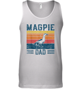 Best Duck Dad Men Magpie Dad Tank Top