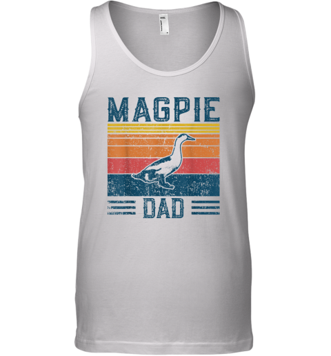 Best Duck Dad Men Magpie Dad Tank Top
