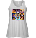 Black Girls Cartoon Grl Pwr Racerback Tank