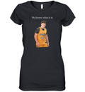 Eli Ellis He Knows What It Is Women039S V Neck T Shirt
