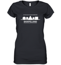 Acute Place To Shape Memories Shapeland Women039S V Neck T Shirt