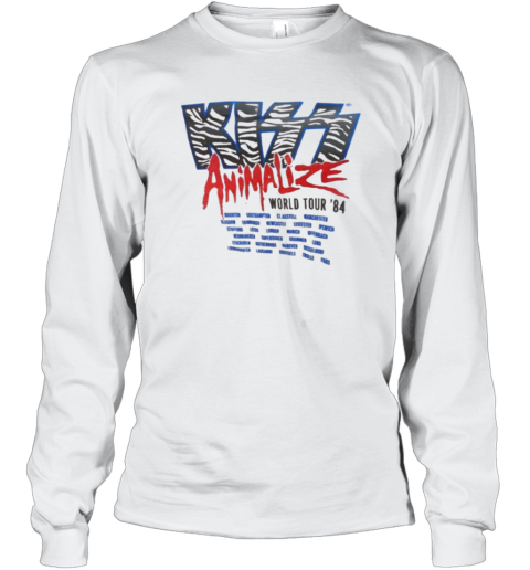 Animalize World Tour Long Sleeve T Shirt