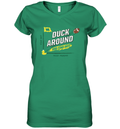 Duck Around And Find Out Oregon Ducks Women039S V Neck T Shirt