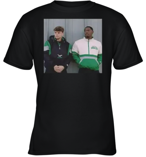 Cooper Dejean X Quinyon Mitchell Eagles Football Youth T Shirt