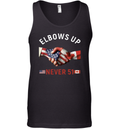 Canada Elbows Up Never 51 Tank Top