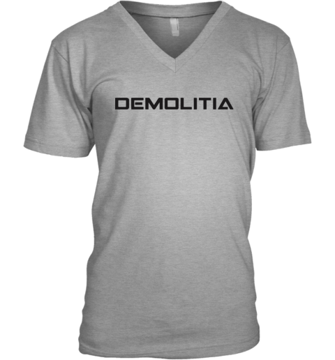 Front And Back Demolition Ranch V Neck T Shirt