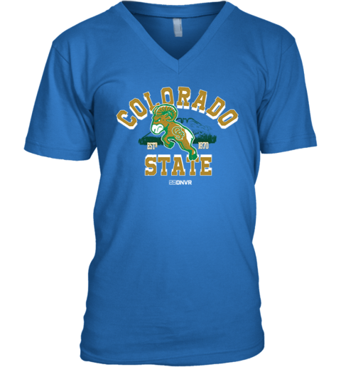 Colorado State Estd 1870 March Madness V Neck T Shirt