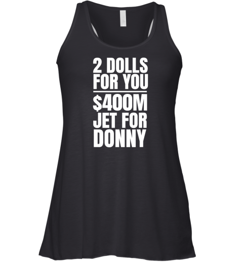 2 Dolls For You 036400M Jet For Donny Racerback Tank
