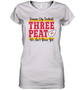 Chiefs Three Peat Women039S V Neck T Shirt