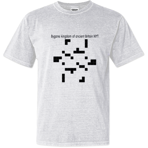 Bygone Kingdom Of Ancient Britain Nyt Dyed Heavyweight T Shirt