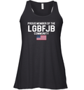 American Flag Proud Member Of The Lgbfjb Community Racerback Tank
