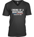 Ending Of A Nightmare January 20Th 2025 V Neck T Shirt