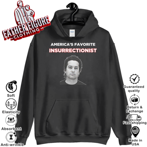 Brandon Straka America039S Favorite Insurrectionist Hoodie