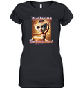 Ballerina Cappuccina Women039S V Neck T Shirt