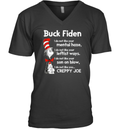 Dr Seuss Buck Fiden I Do Not Like Your Mental V Neck T Shirt