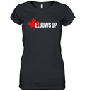 Elbows Up Canada Women039S V Neck T Shirt