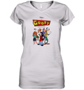 A Goofy Movie Characters Women039S V Neck T Shirt